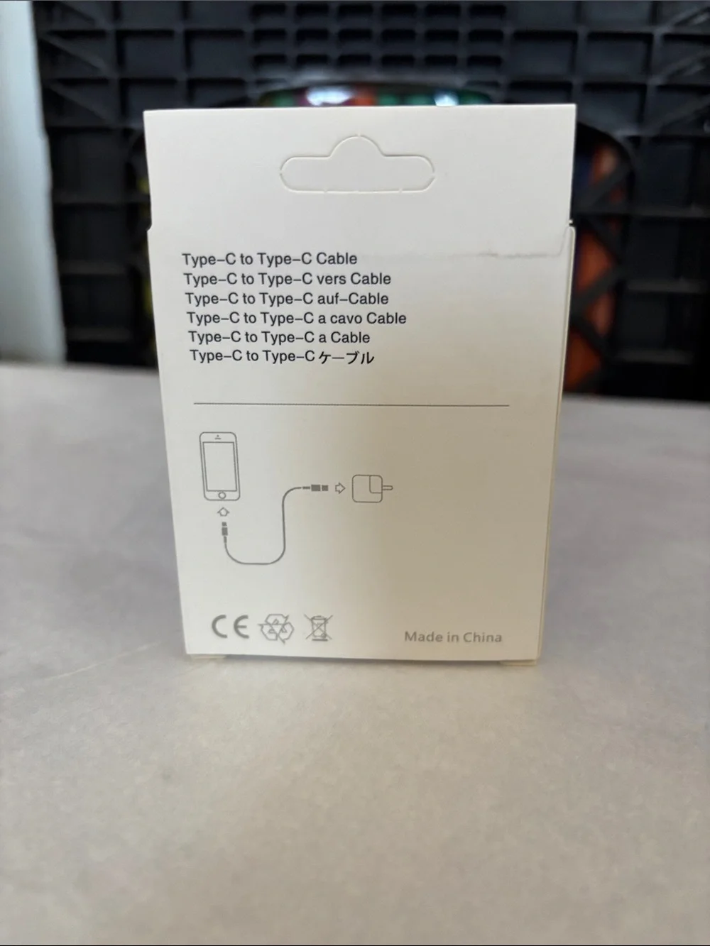Type-C to Type-C Cable - White